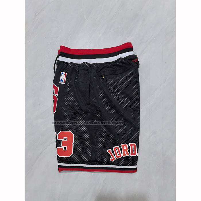 Pantaloncini Chicago Bulls Mitchell & Ness Just Don 1997-98 Nero